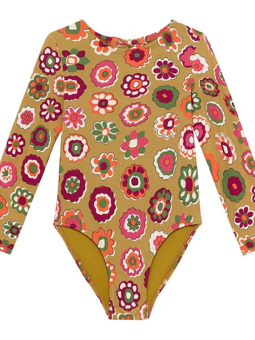 Montce Mazzy Floral Mini Long Sleeve One-Piece